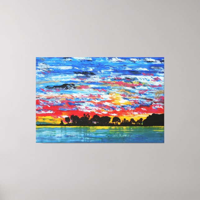 Lienzo Puerto Patriótico (Anverso)