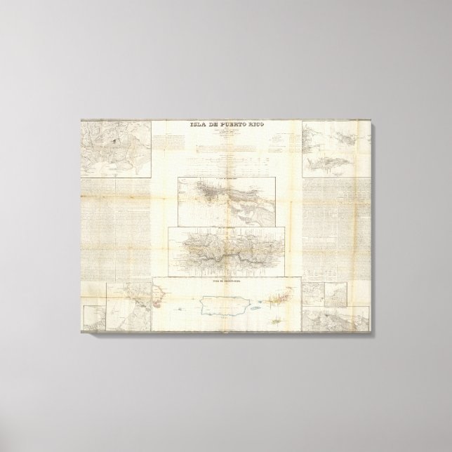 Lienzo Puerto Rico (Anverso)
