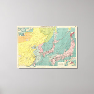 Lienzo Puertos chinos, japoneses