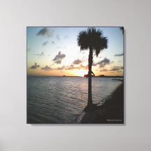 Puesta de sol en la playa