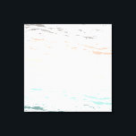 Lienzo puesta de sol en la playa pincel pastel<br><div class="desc">puesta de sol de pincel pastel en la playa pintura artística moderna</div>