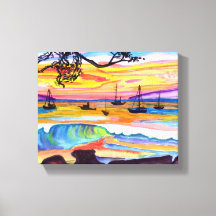 Puesta de sol en Mala