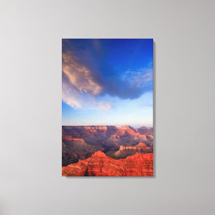 Lienzo Puesta del sol magnífica