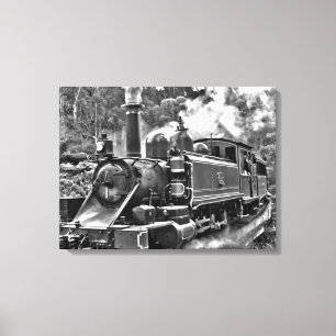 Lienzo Puffing Billy Viejo Tren al Vapor