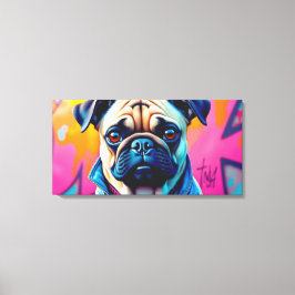 LIENZO PUG EN LA CARRETERA HACIA NINGUNA PARTE 6