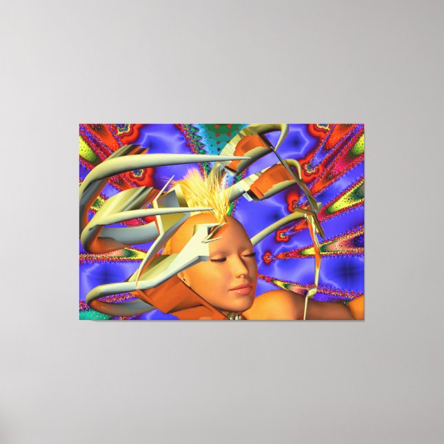 Lienzo Punk Heaven (Anverso)