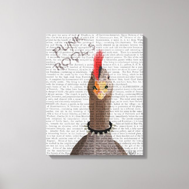 Lienzo Punk Rock Goose (Anverso)