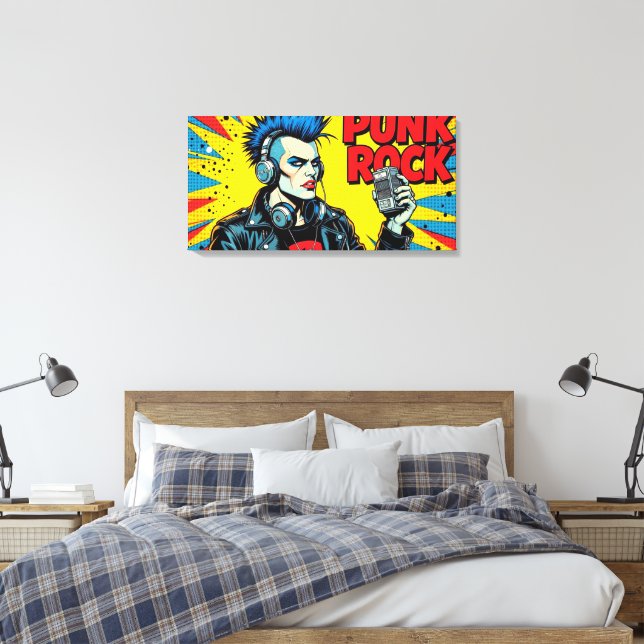 LIENZO PUNK ROCK POR SIEMPRE (Insitu(Dormitorio))