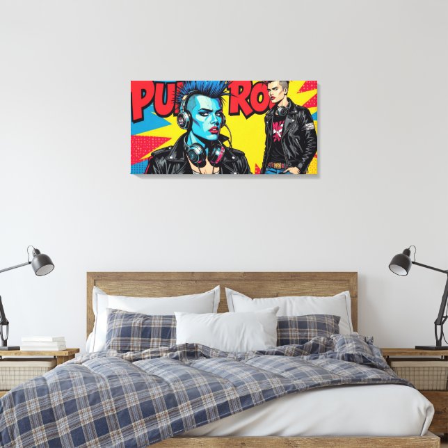LIENZO PUNK ROCK POR SIEMPRE-3 (Insitu(Dormitorio))