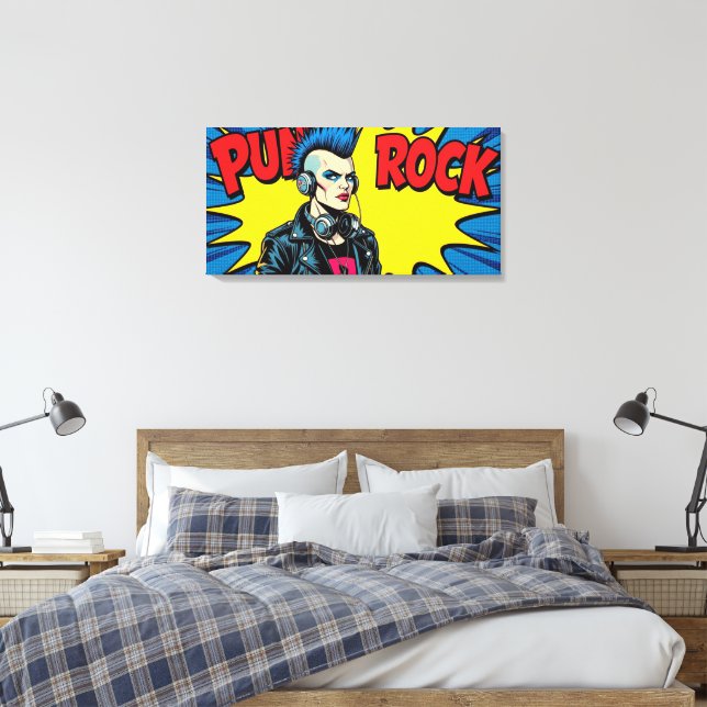 LIENZO PUNK ROCK POR SIEMPRE-5 (Insitu(Dormitorio))