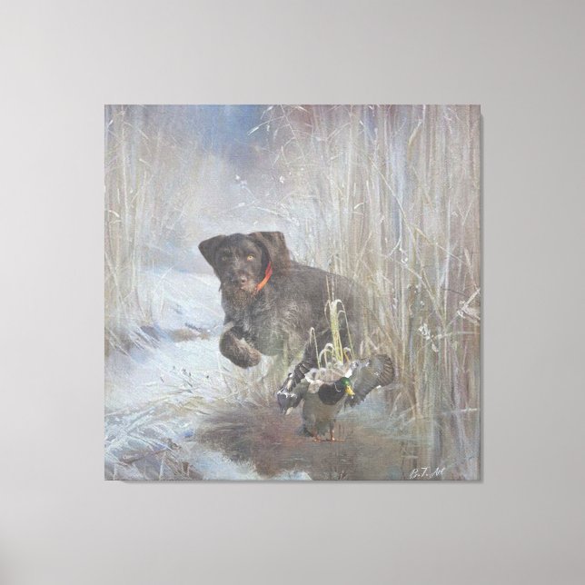 Lienzo Puntero inalámbrico alemán (Anverso)