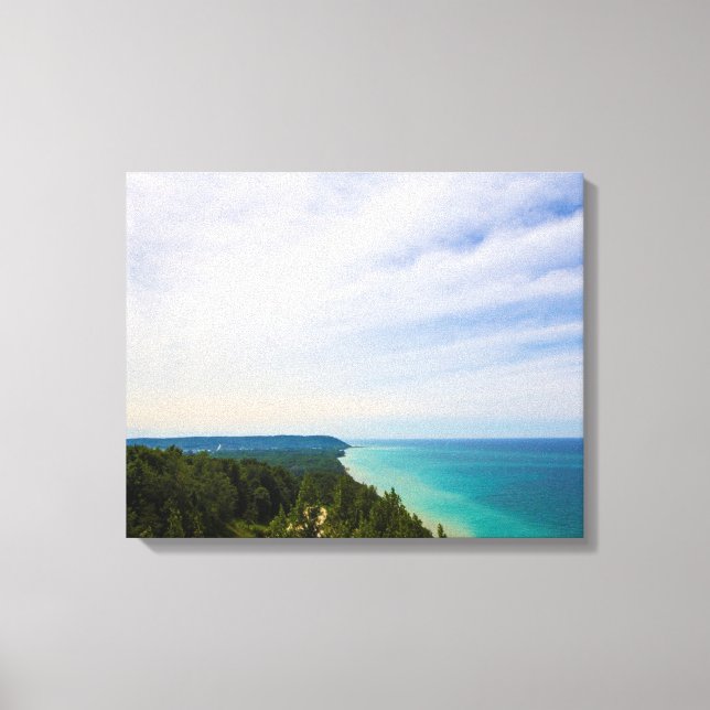Lienzo Punto de inspiración, Arcadia, Michigan (Anverso)