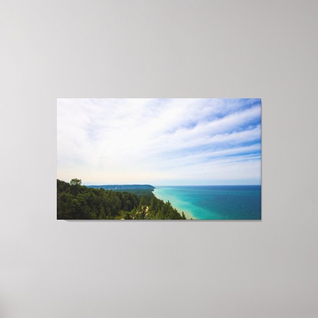 Lienzo Punto de inspiración, Arcadia, Michigan (Anverso)