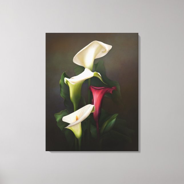 Lienzo "Pure Calla" (Anverso)