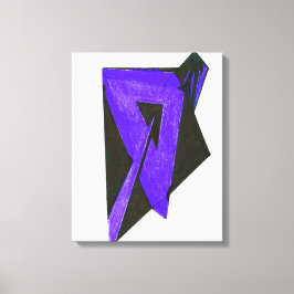 Lienzo Púrpura 3 veces al cuadrado Bella Artes de impresi