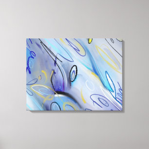 Lienzo Púrpura abstracto