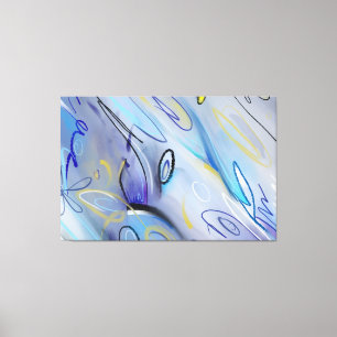 Lienzo Púrpura abstracto