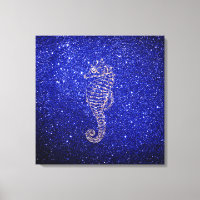 Purpurina azul cobalto de oro Rosa de vida oceánic