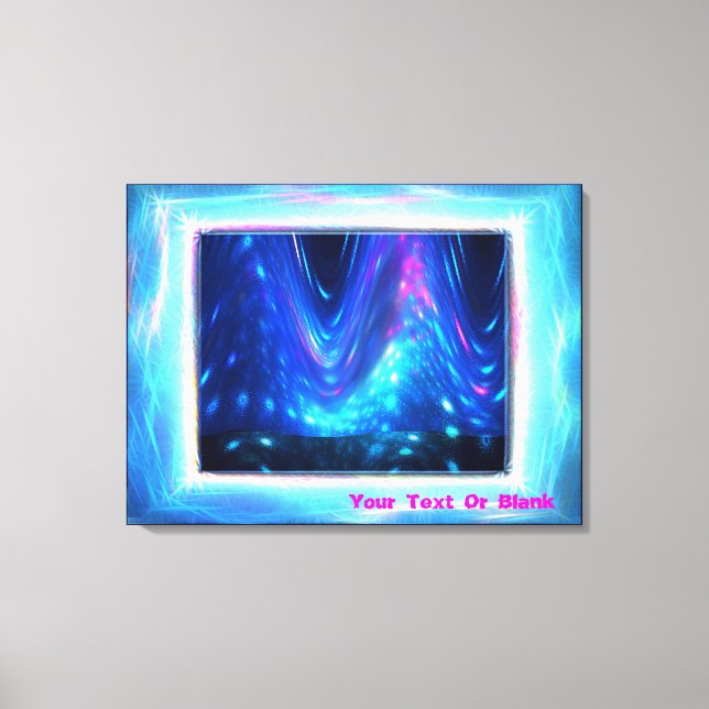 Lienzo Qaanaaq - Luces del Norte (Anverso)