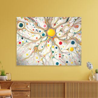 Lienzo Quadro abstrato para decoração de paredes em geral