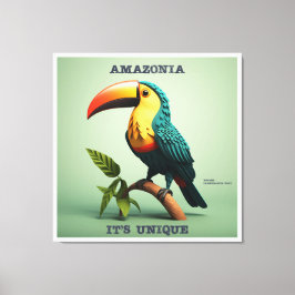 Lienzo Quadro Amazônia - It's Unique - Tucano