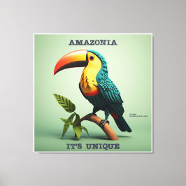 Lienzo Quadro Amazônia - It's Unique - Tucano