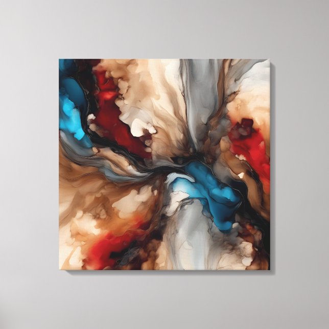 Lienzo Quadro decorativo abstrato Impressão em Canva (Anverso)
