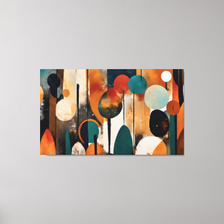 Lienzo Quadro decorativo abstrato material Canvas
