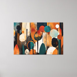 Lienzo Quadro decorativo abstrato material Canvas