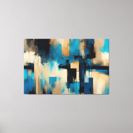 Lienzo Quadro decorativo abstrato material Canvas