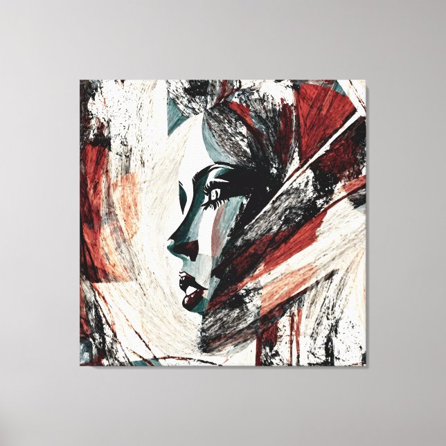 Lienzo Quadro decorativo abstrato material Canvas (Anverso)