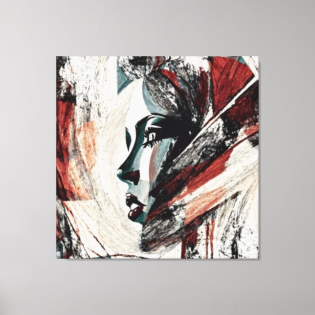 Lienzo Quadro decorativo abstrato material Canvas (Anverso)