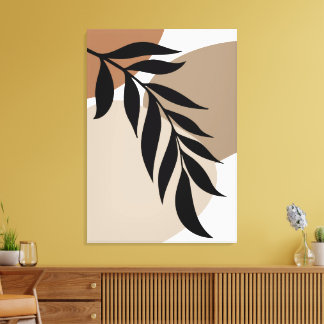 Lienzo Quadro Decorativo Botânico