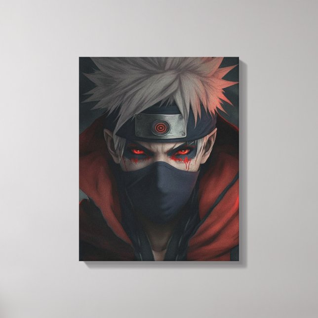 Lienzo Quadro do Kakashi Hatake  (Anverso)