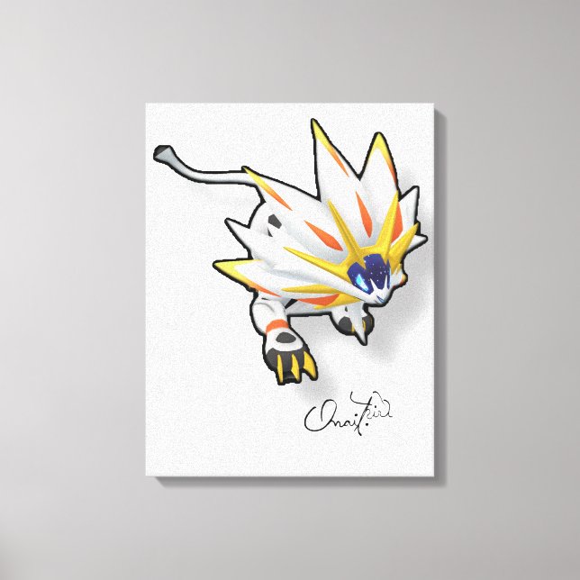 Lienzo Quadros Relacionados a Pokémon GO. (Anverso)