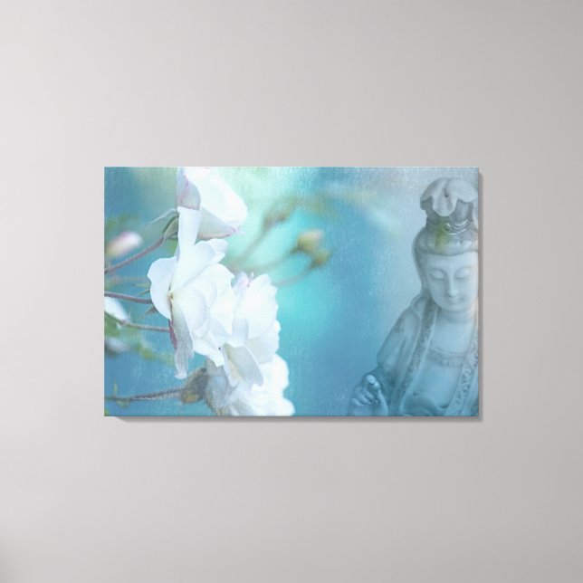 Lienzo Quan Yin, 36" x 24" - GRAN (Anverso)