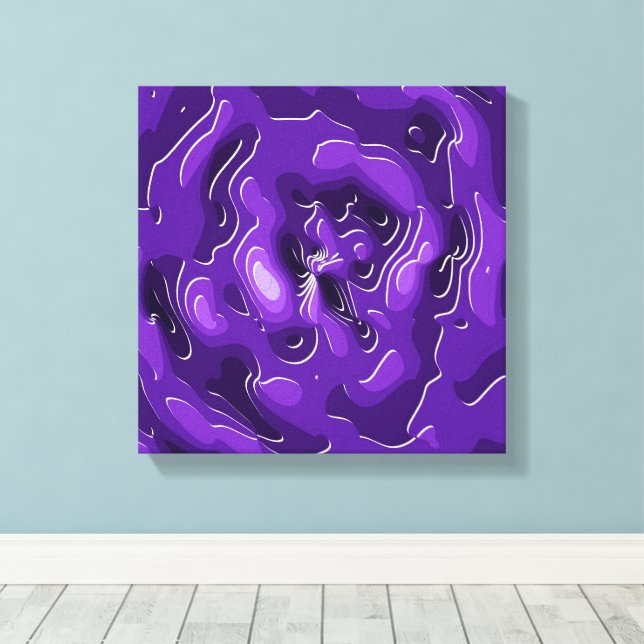 Lienzo Quantum Mechanics Mathematical Pattern  (Insitu (piso de madera))