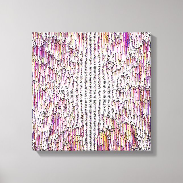 Lienzo Quantum Physics Colorful Design  (Anverso)