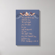 Que El Señor Te Bendiga Y Te Mantenga.