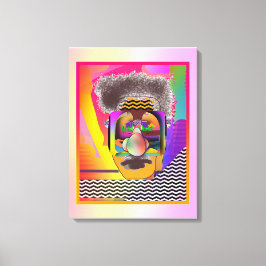 Lienzo Qué Novedad cara a cara siguiente