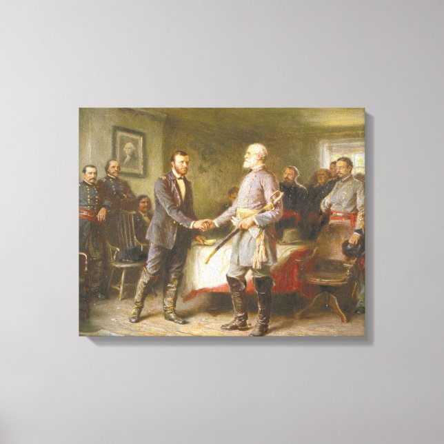 Lienzo Que tengamos paz de Jean Leon Gerome Ferris (Anverso)