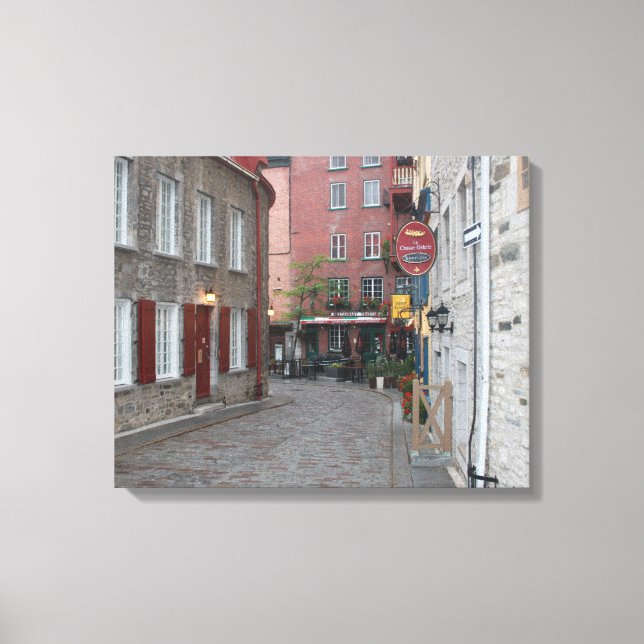 Lienzo Quebec antiguo - Color (Anverso)