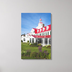 Lienzo Quebec, Canadá. Hotel Histórico Tadoussac, 2