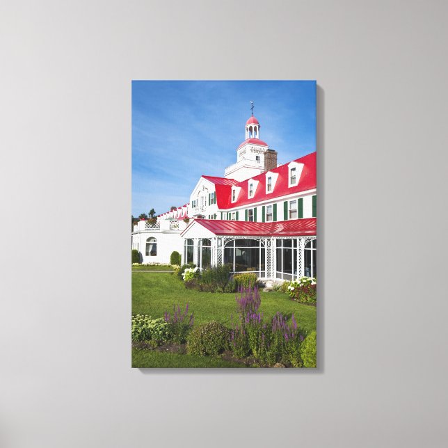 Lienzo Quebec, Canadá. Hotel Histórico Tadoussac, 2 (Anverso)