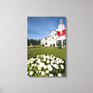 Lienzo Quebec, Canadá. Hotel Histórico Tadoussac, 3