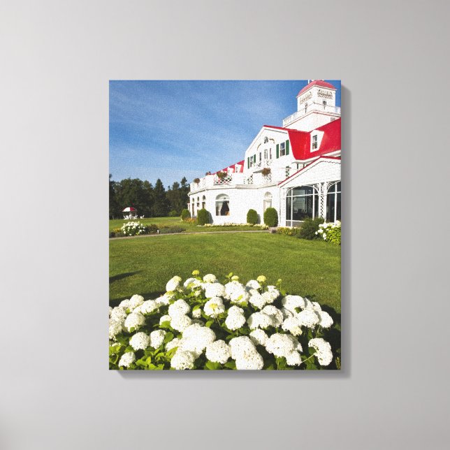 Lienzo Quebec, Canadá. Hotel Histórico Tadoussac, 3 (Anverso)