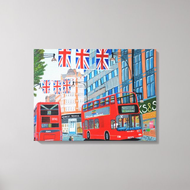 Lienzo Queen Diamond Jubilee (Anverso)