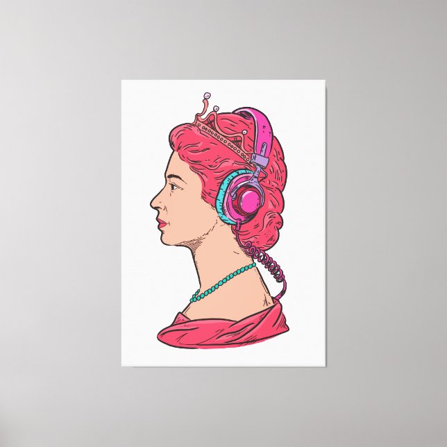 Lienzo Queen Music (Anverso)