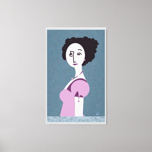 Lienzo Queenie (Anverso)