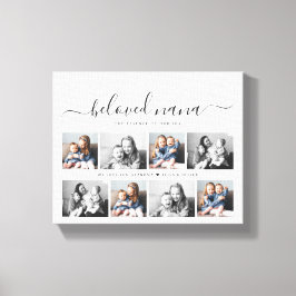 Lienzo Querida familia de la abuela de Nana, foto de Keep